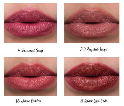 ysl lip stains swatches|ysl lip stain dupe.